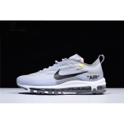 Nike Erkek Air Max 97 Og Beyaz / Açık Gri / Siyah Koşu Ayakkabısı Türkiye - VGJMUJ44